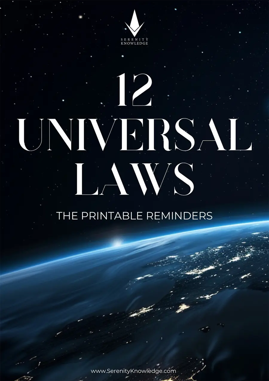 12 Universal Laws - The Printable Reminders cover